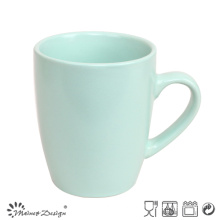 Matte hellblaue Keramik Tasse